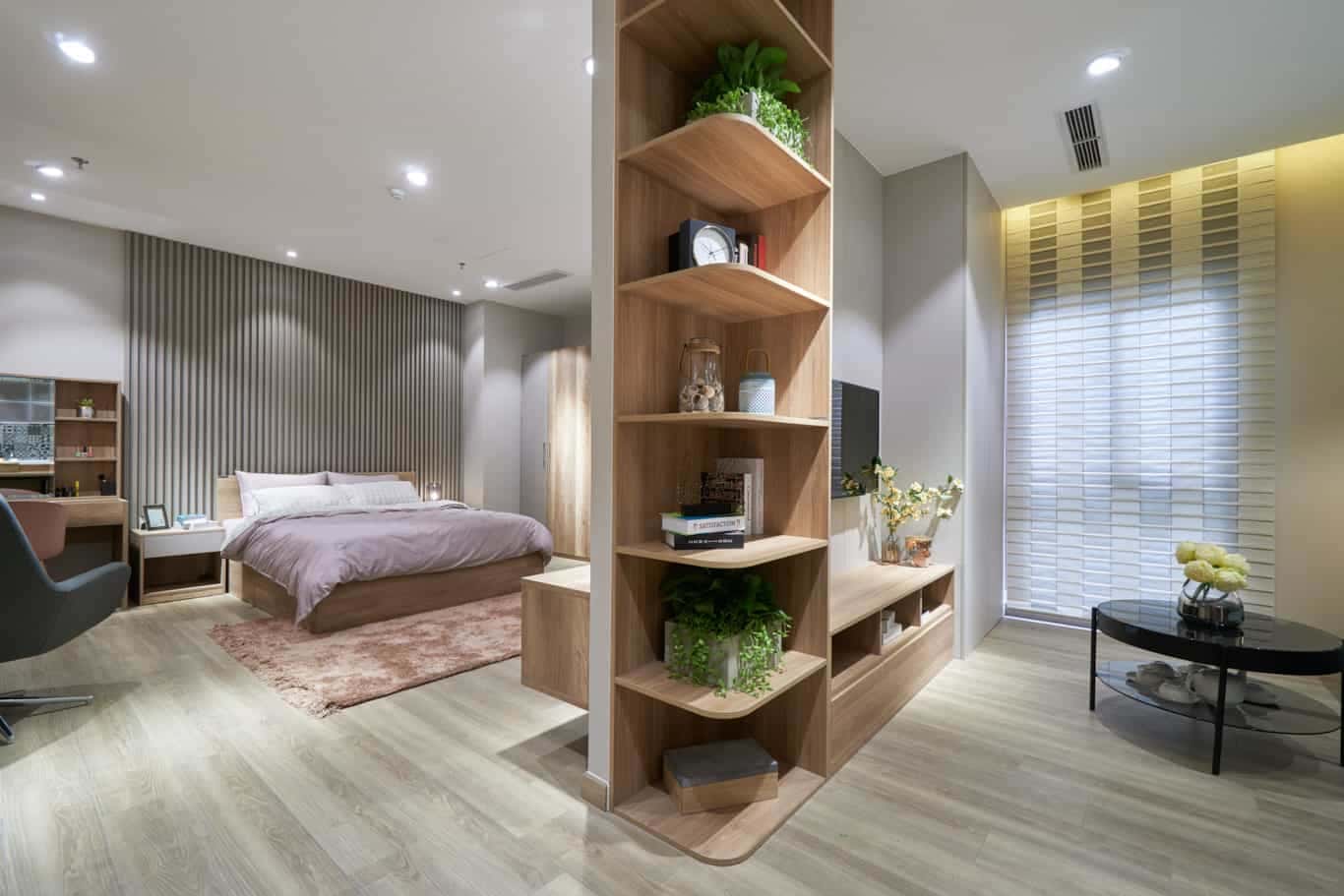 Mẫu thiết kế phòng ngủ hiện đại 25 - 30 m2 