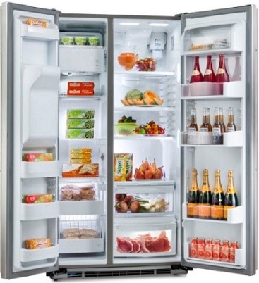 Tủ lạnh chứa thực phẩm tươi sống