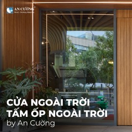 Tạo Nét Độc Đáo Cho Ngoại Thất Hiện Đại Cùng Tấm Trang Trí Ngoài Trời An Cường