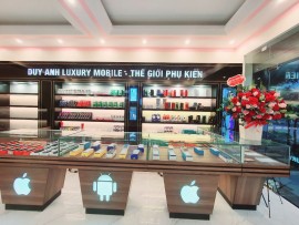 Công trình cửa hàng điện thoại Duy Anh tại Ninh Bình 
